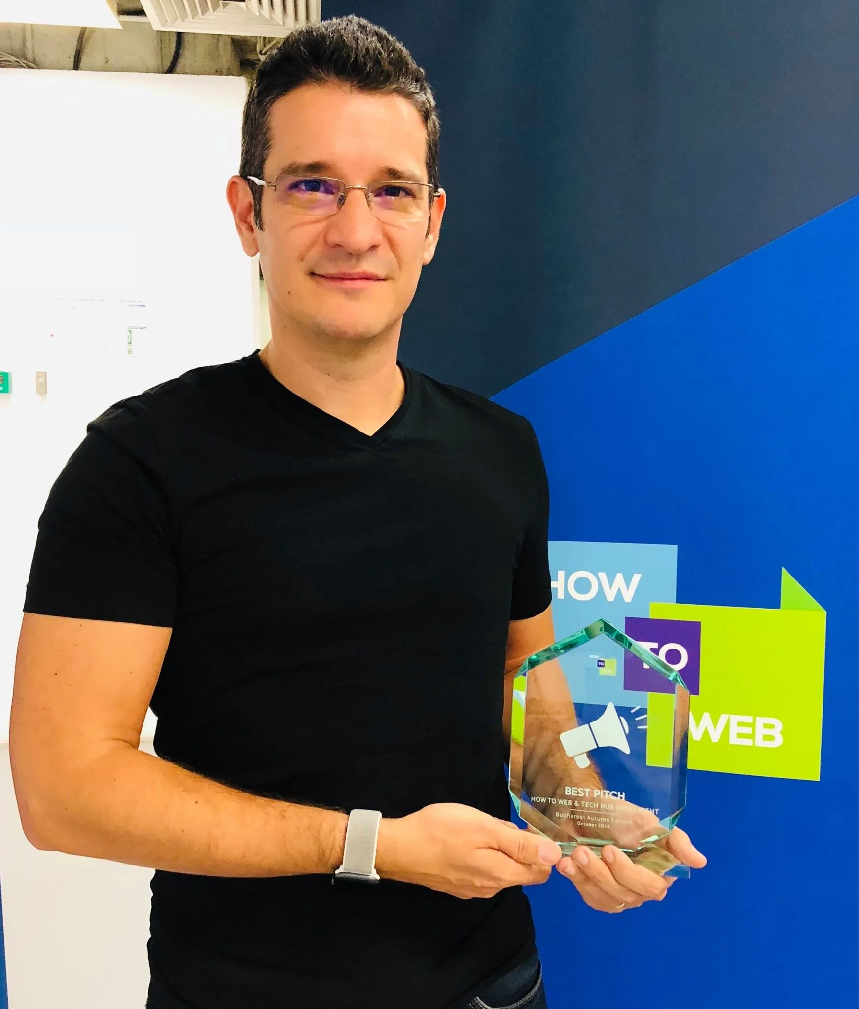 Photo from “SupplyBlockchain wins best pitch award”
