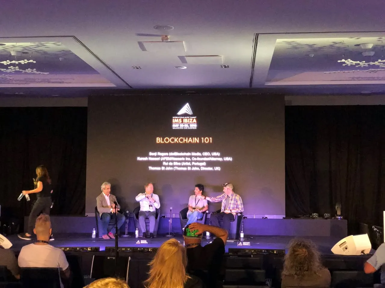 Photo from “Blockchain upgrading music at IMS Ibiza”