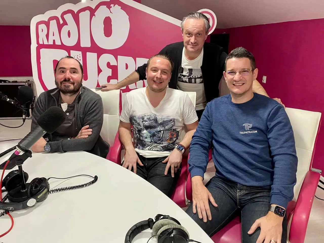 Photo from “Hosting Upgrade 100 on blockchain at Radio Guerrilla”