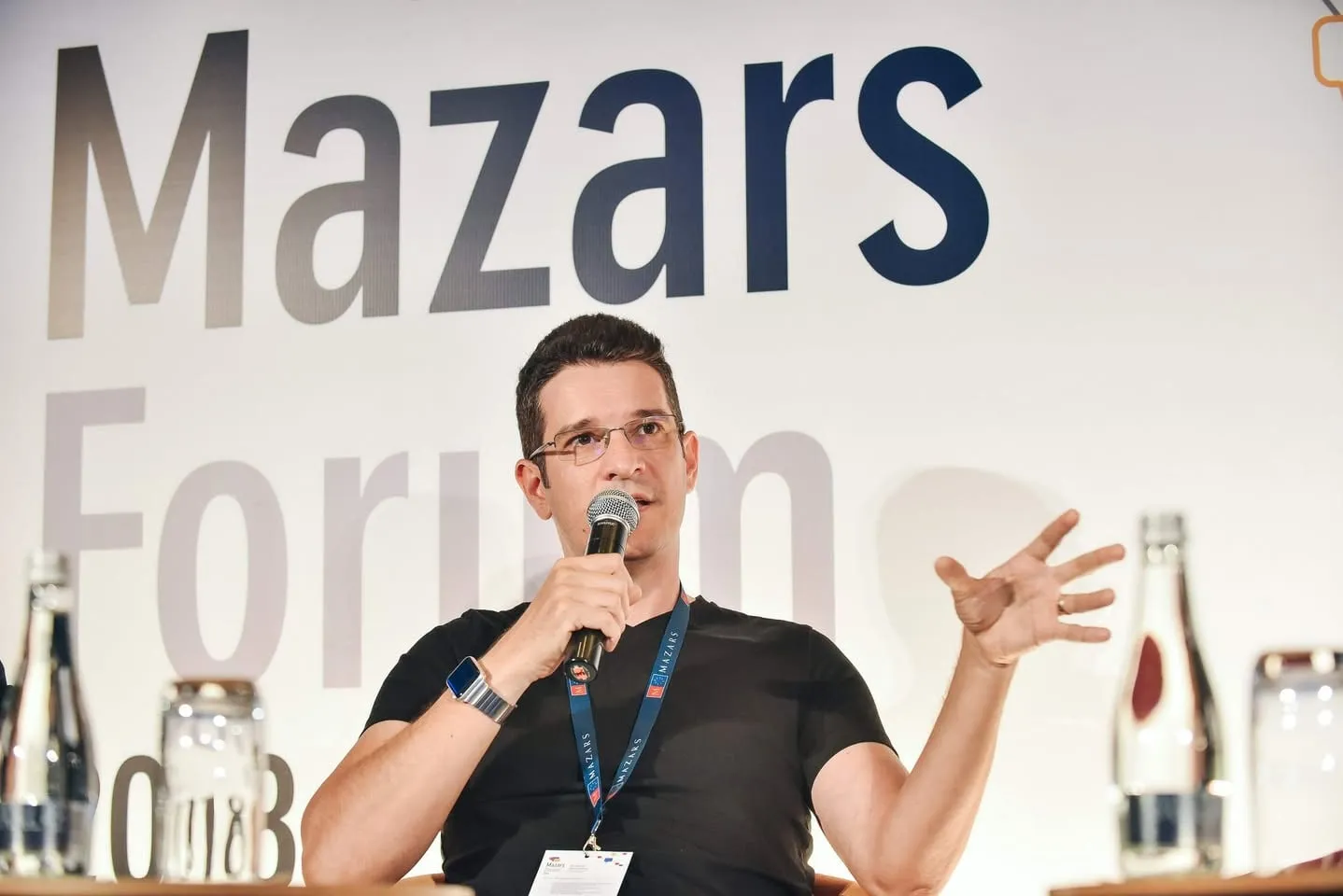 Photo from “Speaking blockchain at Mazars Forum”