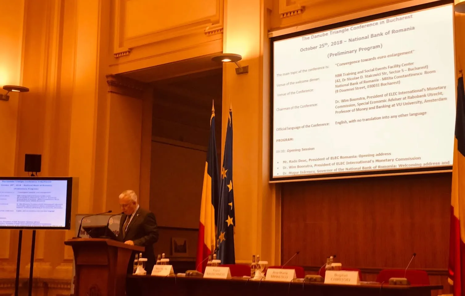 Photo from “Listening to Mugur Isărescu on macroeconomic policy”
